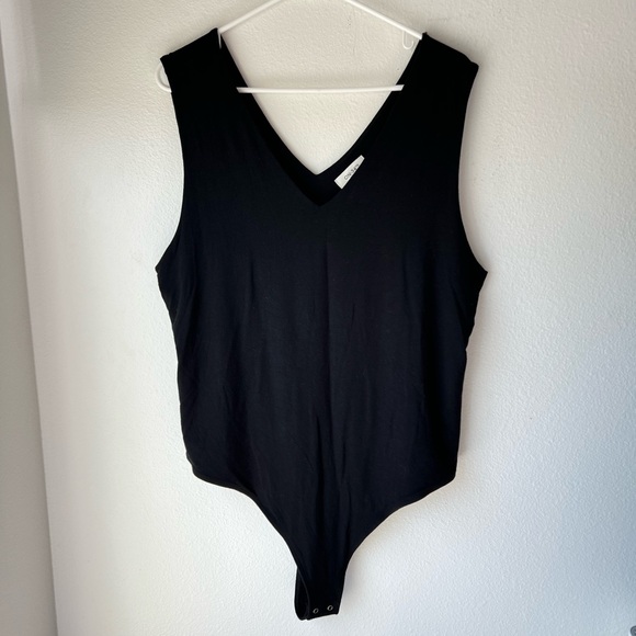 On 34th Black Bodysuit Sz XXL - Picture 1 of 4